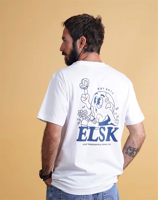 Harmony Brushed T-shirt - Optic White